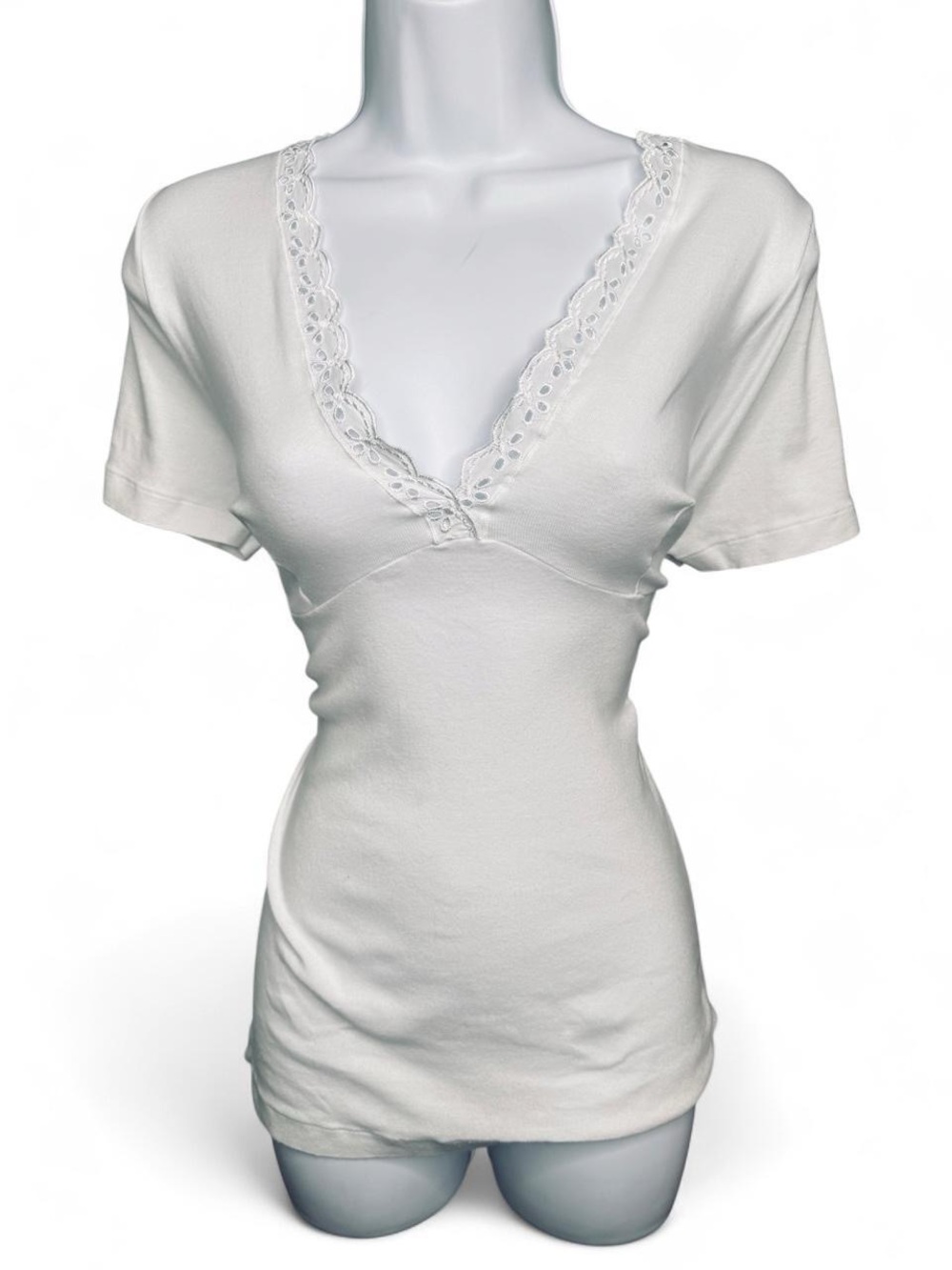 Vintage babydoll 100% cotton fitted top